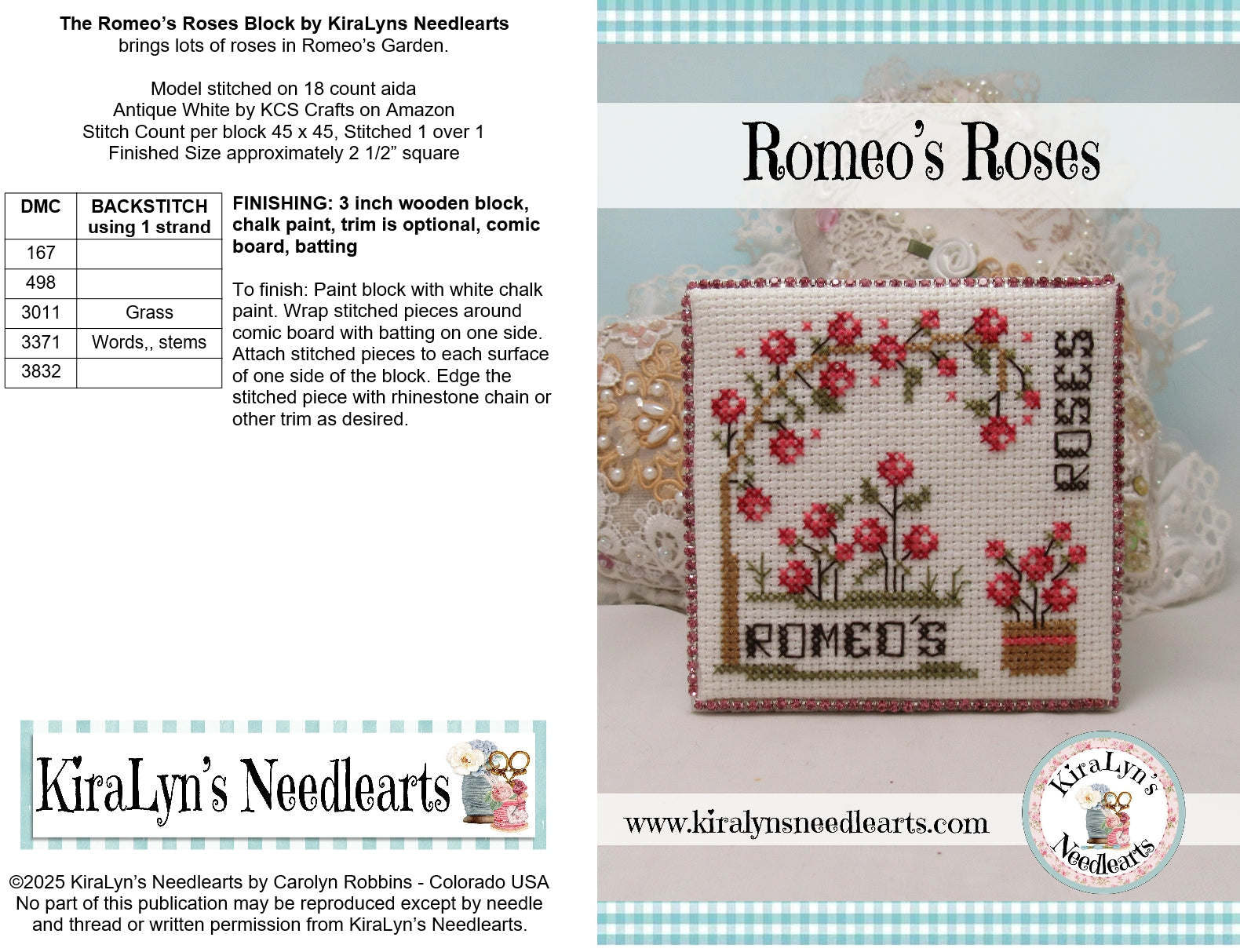 Romeo's Roses Block