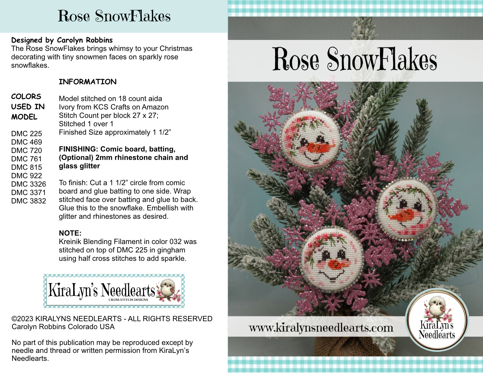 Rose SnowFlakes