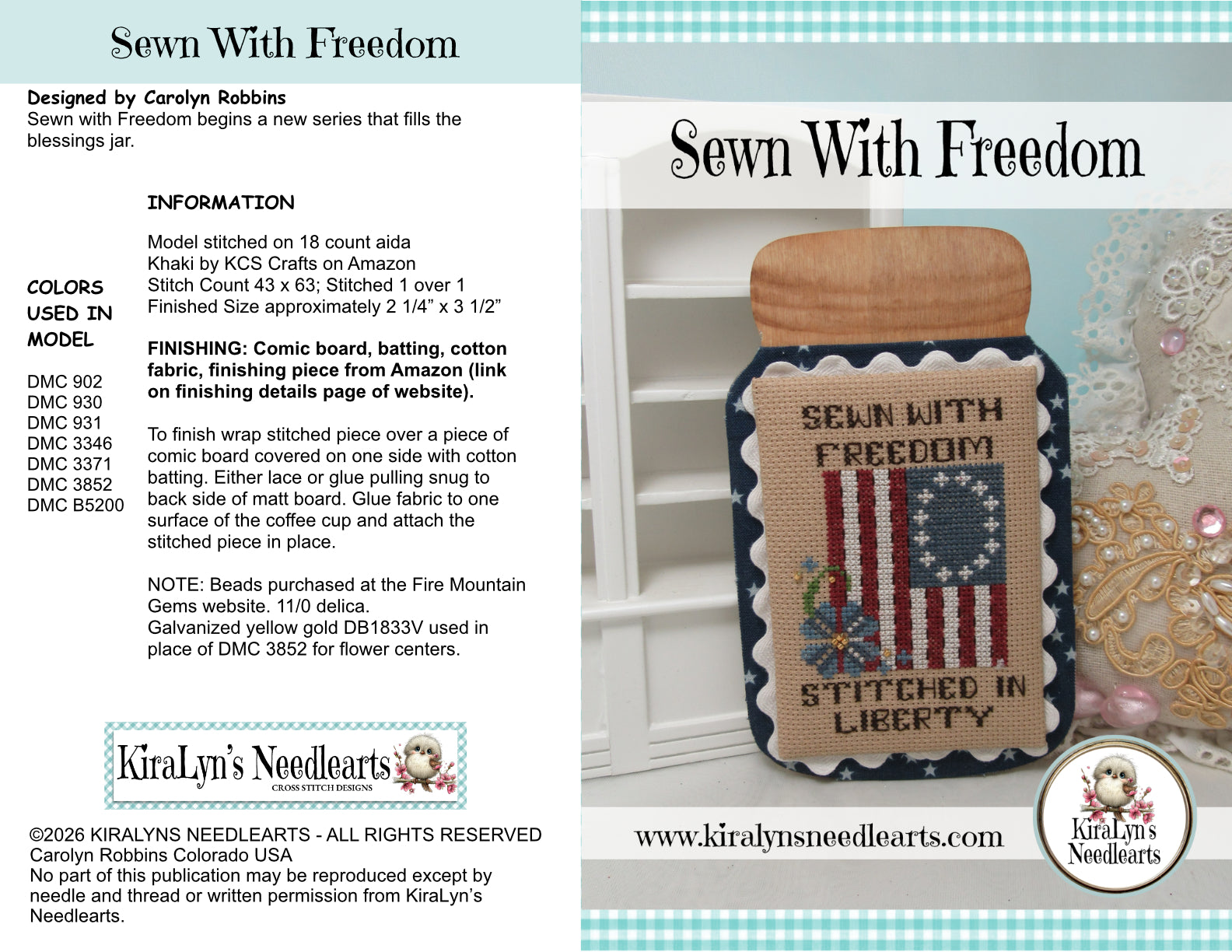 Sewn with Freedom