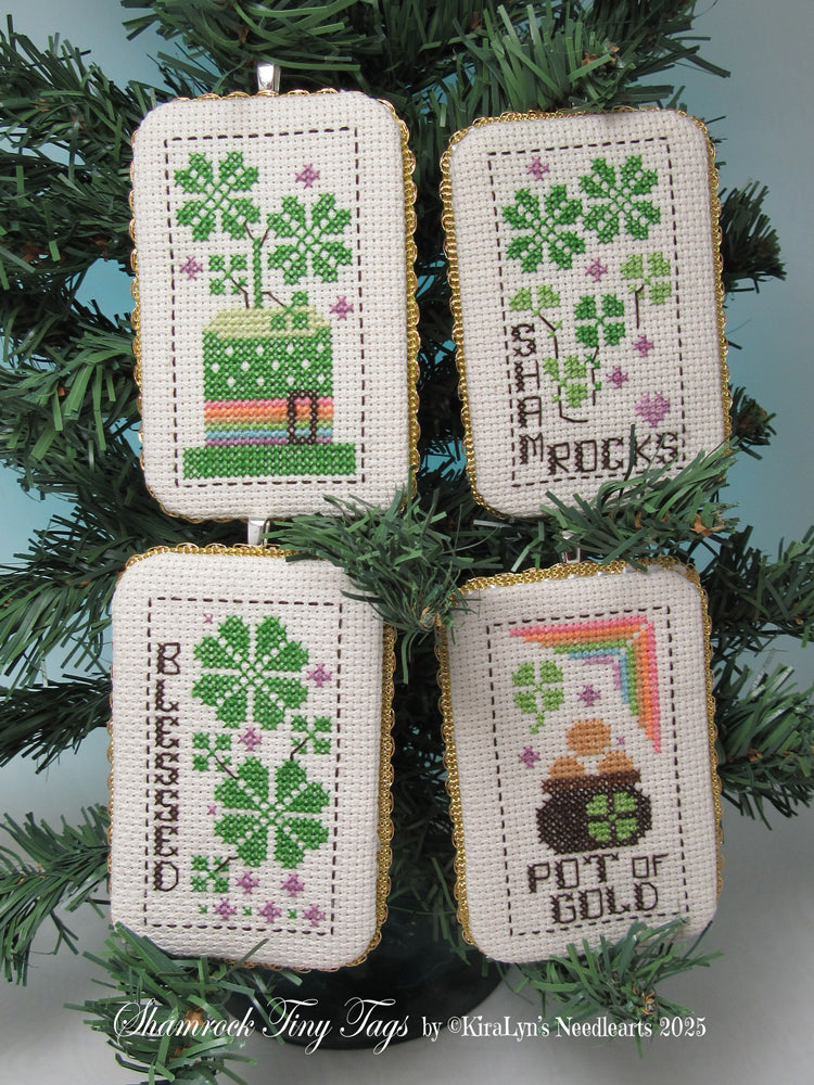 Shamrock Tiny Tags