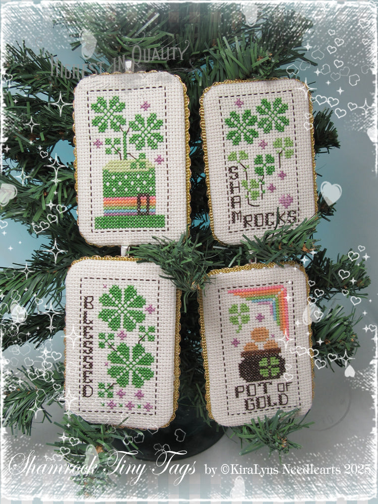 Shamrock Tiny Tags