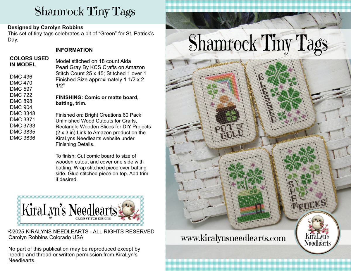 Shamrock Tiny Tags