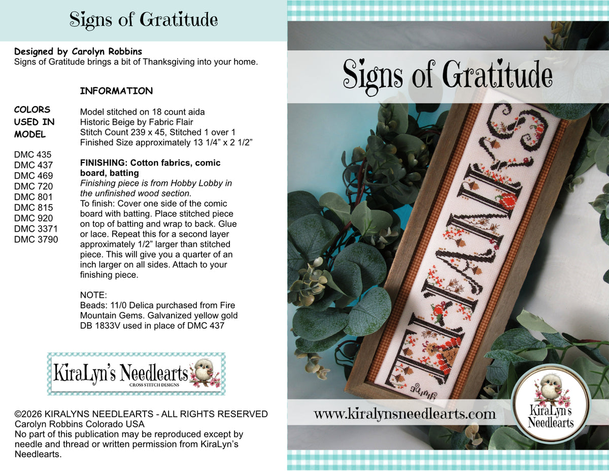 Signs of Gratitude