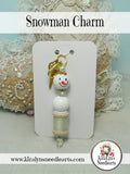 Snowman Charm