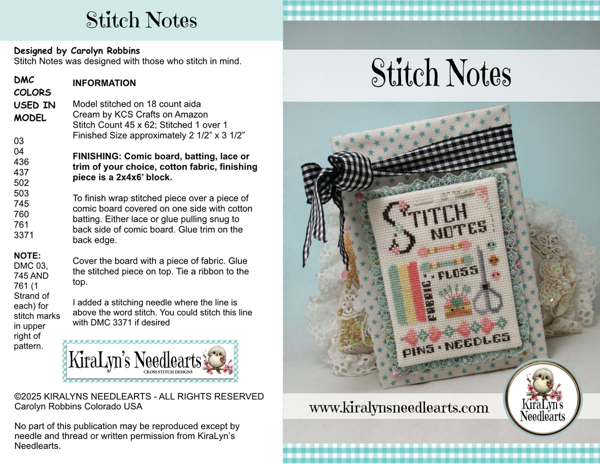 Stitch Notes