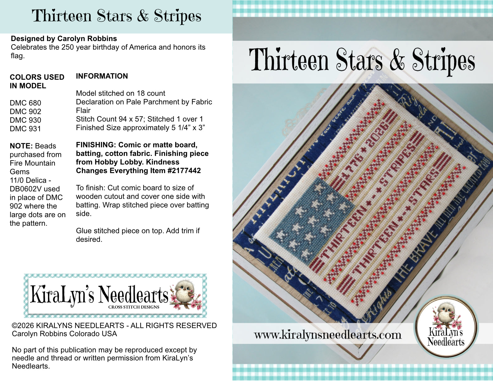 Thirteen Stars and Stripes